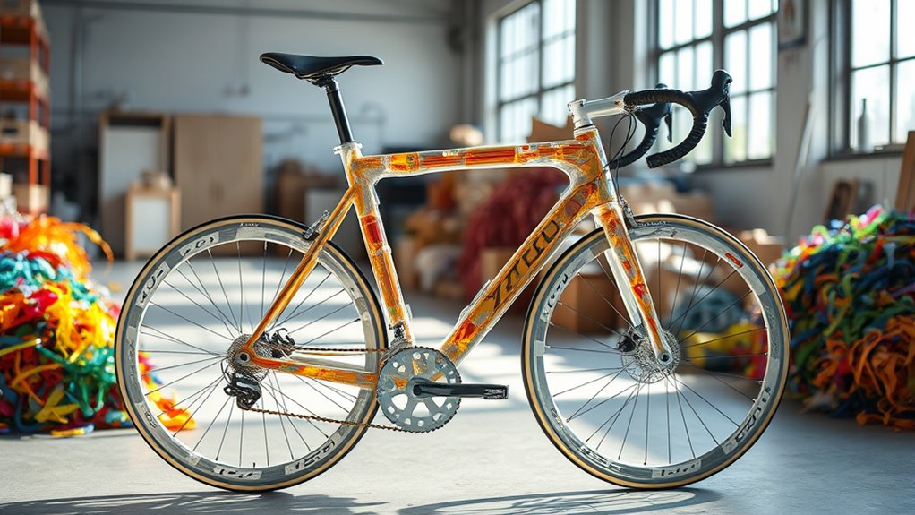 eco friendly recycled bike components