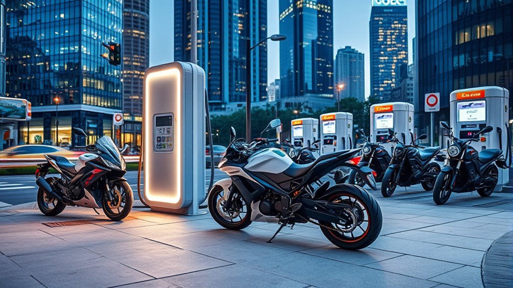 electric charging infrastructure comparison