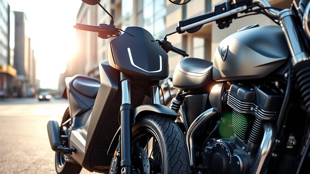 electric vs traditional motorcycles