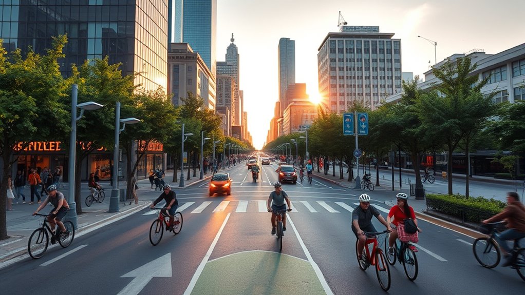 enhance cycling infrastructure and safety
