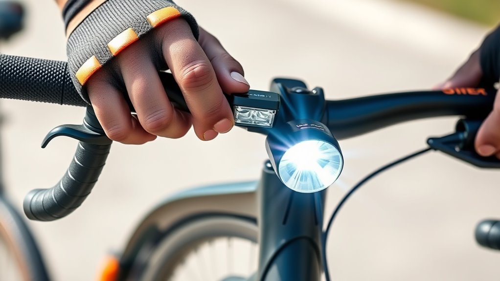 ensure bike visibility safety