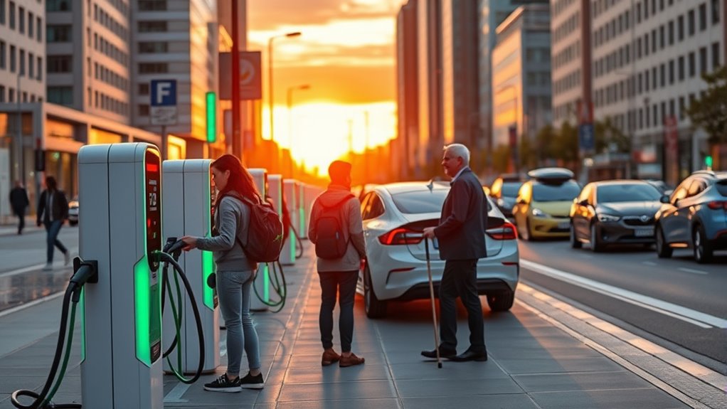 equitable ev charging access