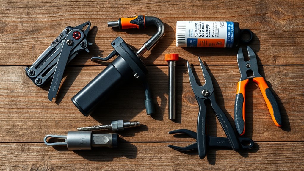 essential gravel bike repair kit