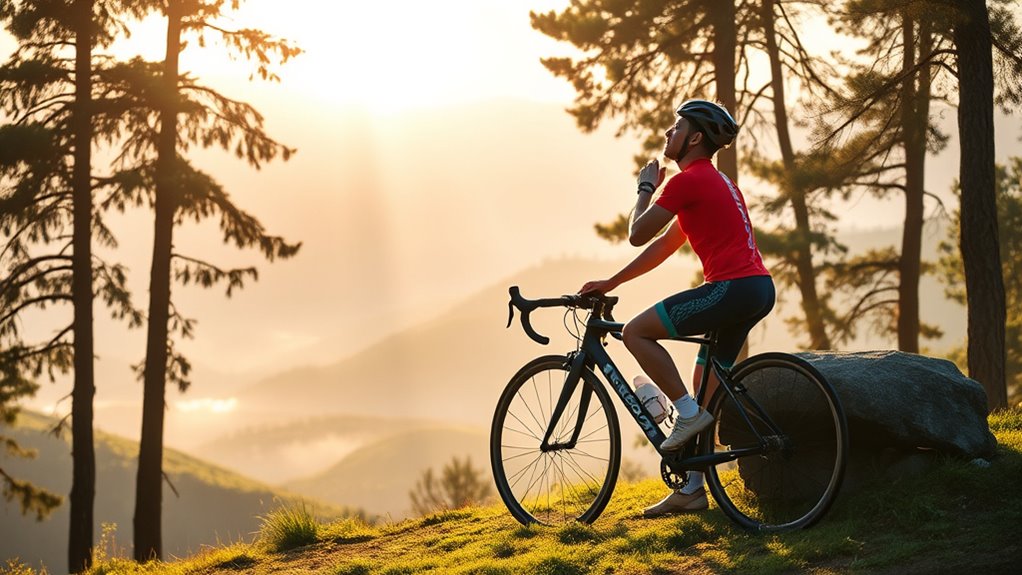 evening cycling improves sleep