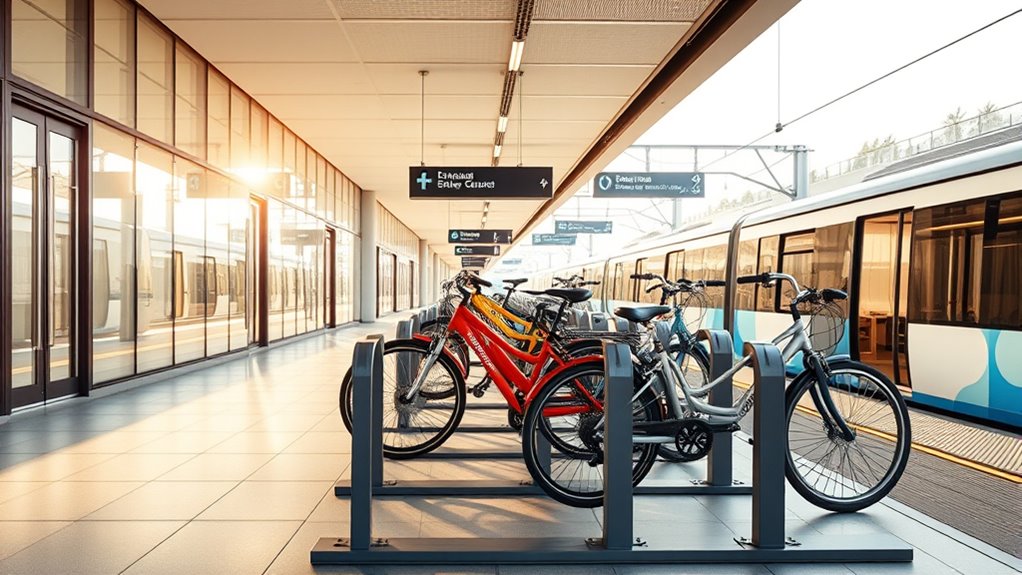 expanded cycling infrastructure facilities
