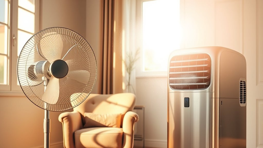 fans are less effective above 95 f