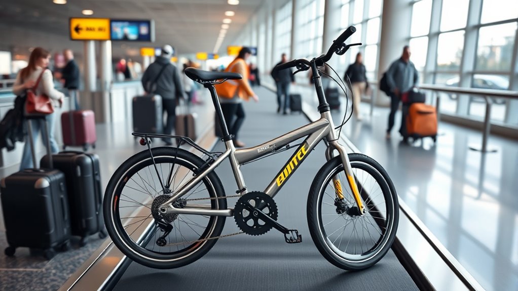 folding bike carry on policies