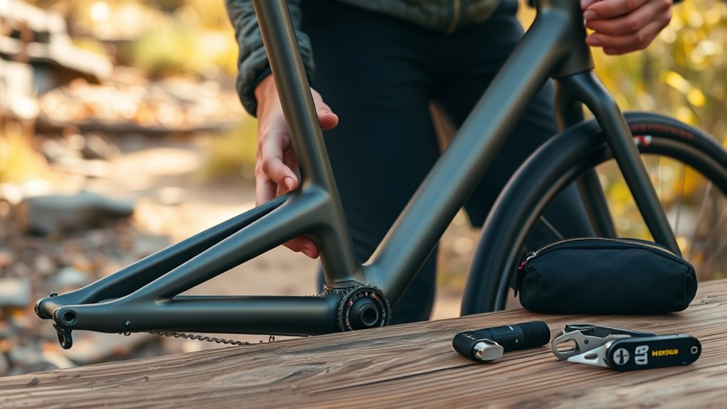 frame choice based on riding