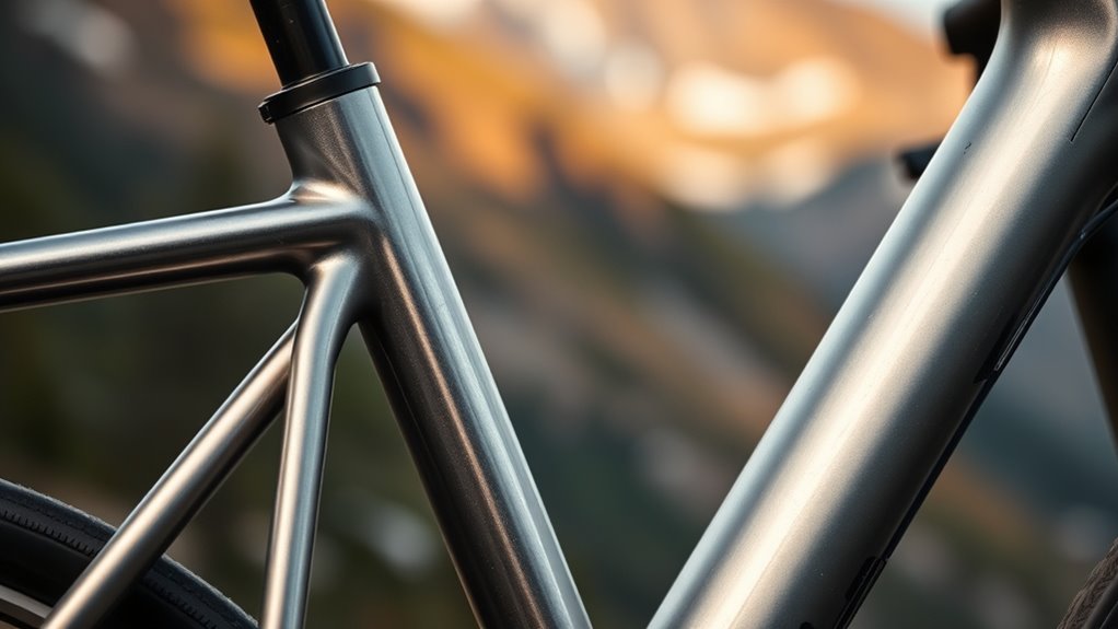 frame material affects ride quality