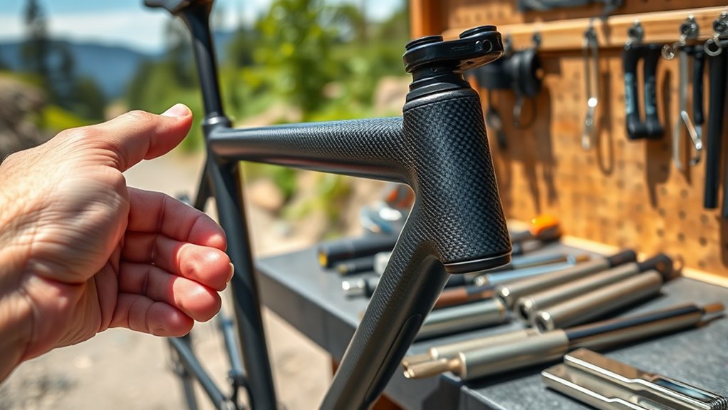 frame material affects riding style