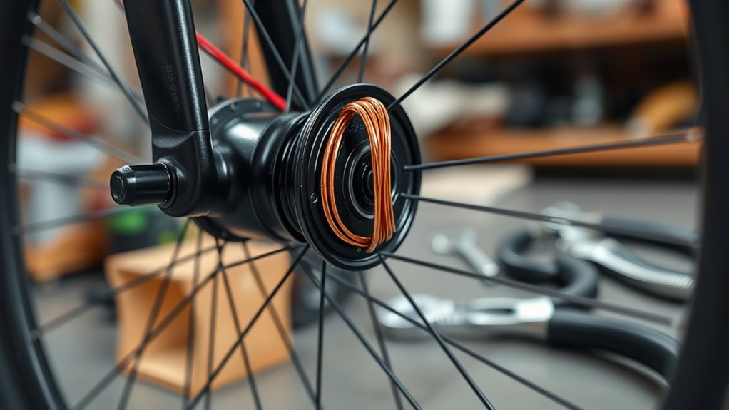front wheel motor upgrade instructions