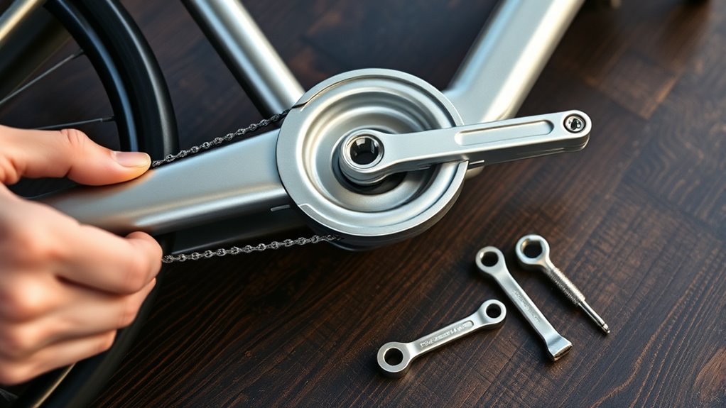 gather tools before adjusting