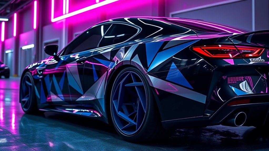 geometric vehicle customization features