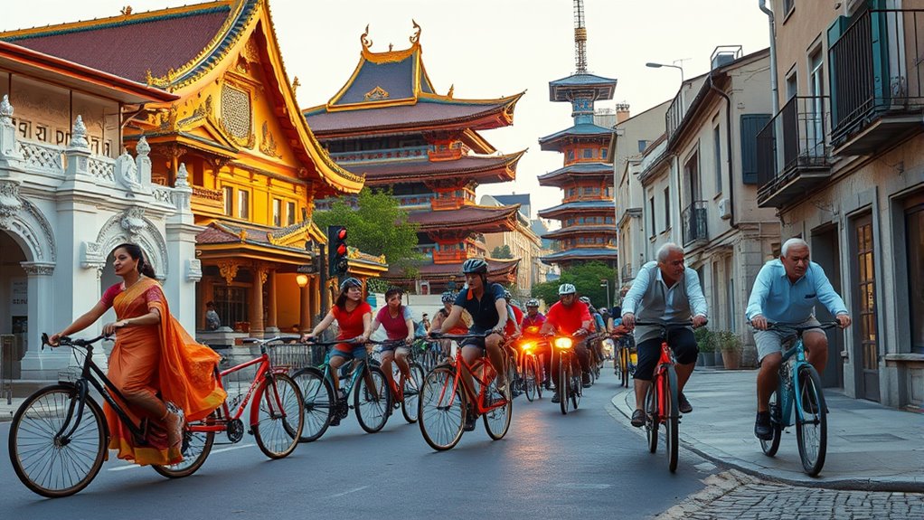 global cycling customs explored