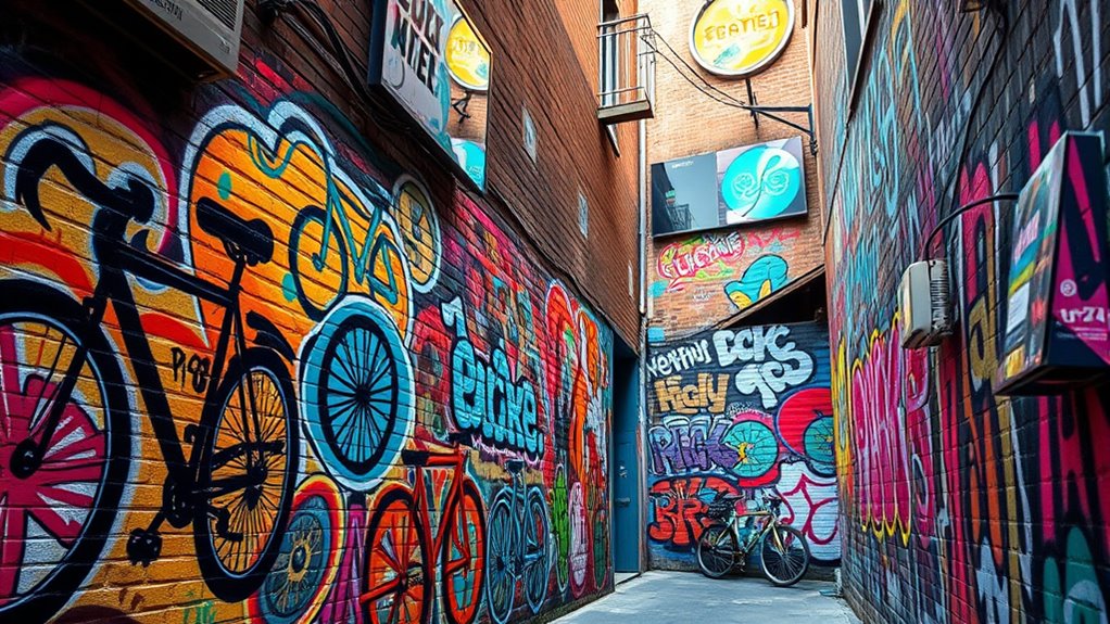 global digital bicycle art collaboration