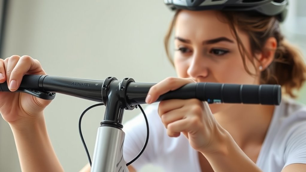 handlebar stem ergonomic adjustments