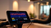 heart rate and power metrics
