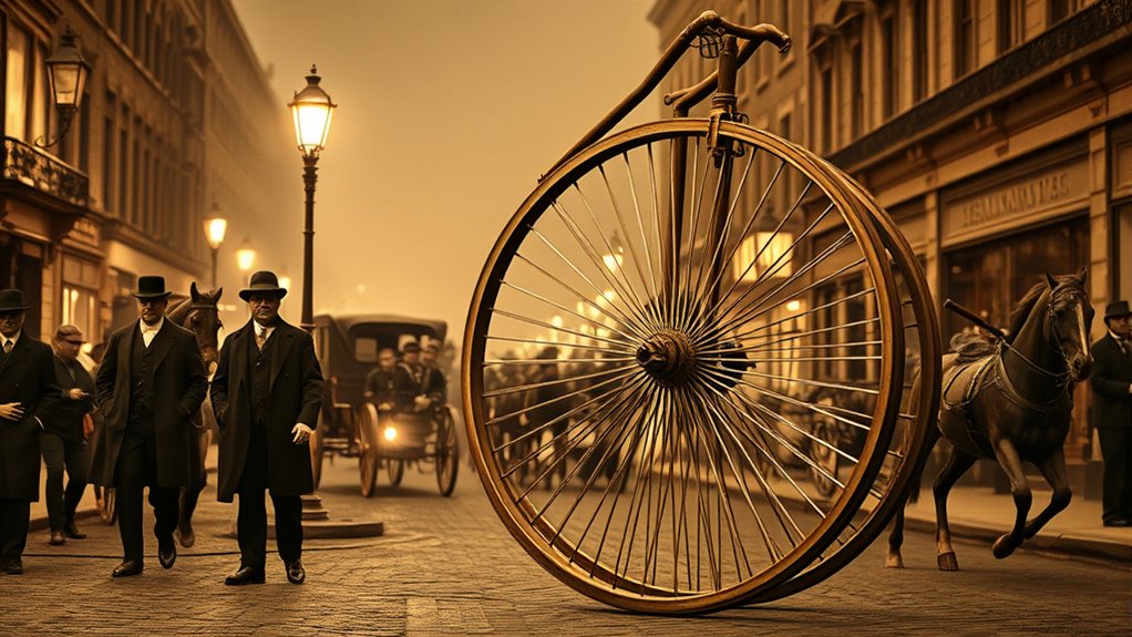 high wheel bikes speed dangers