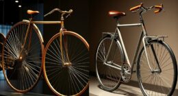 historical bicycle design development
