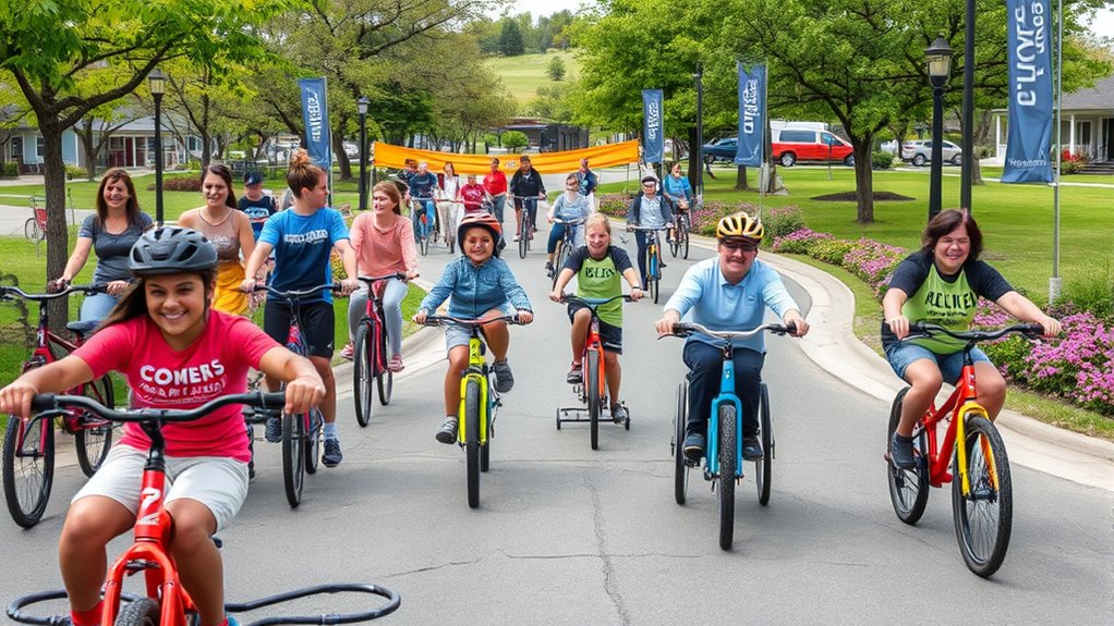 inclusive adaptive cycling events