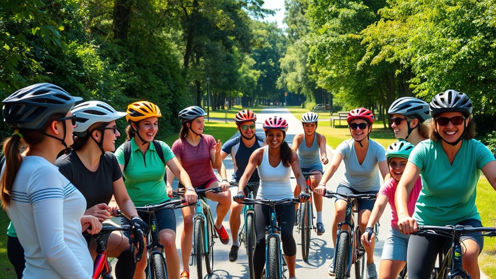 inclusive community bike events