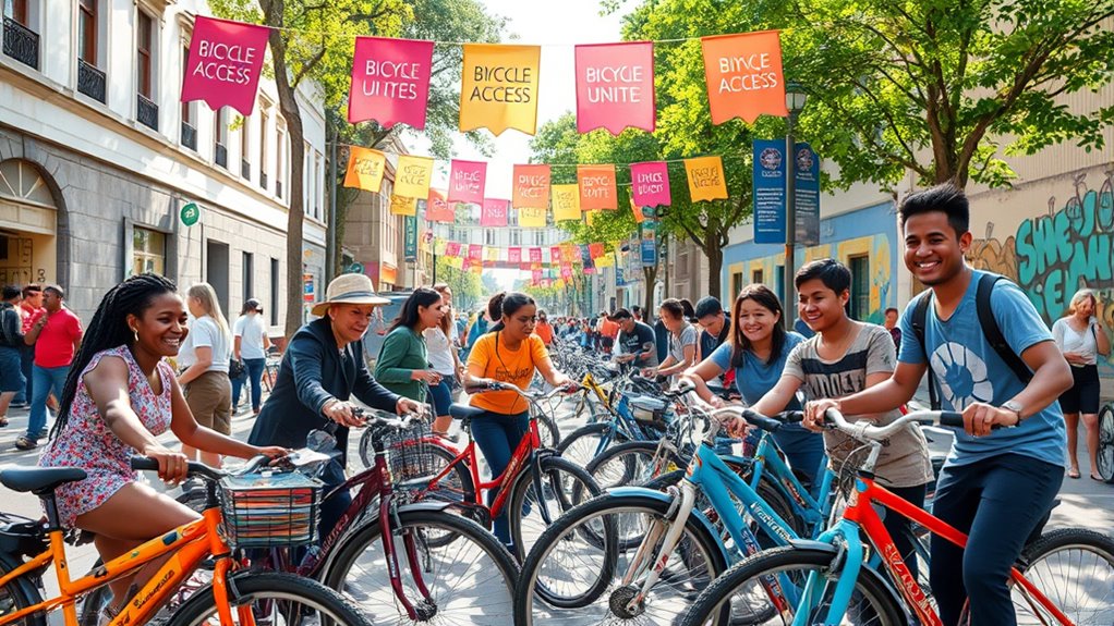inclusive community cycling initiatives