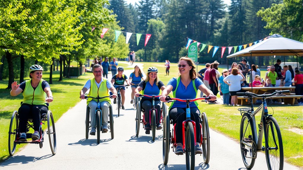 inclusive community cycling initiatives