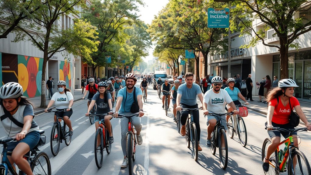 inclusive cycling community strategies