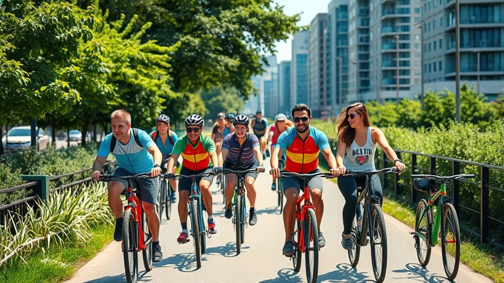 inclusive cycling infrastructure development