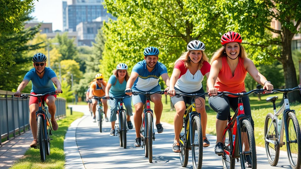 inclusive cycling infrastructure improvements
