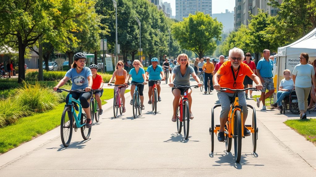 inclusive cycling outreach strategies
