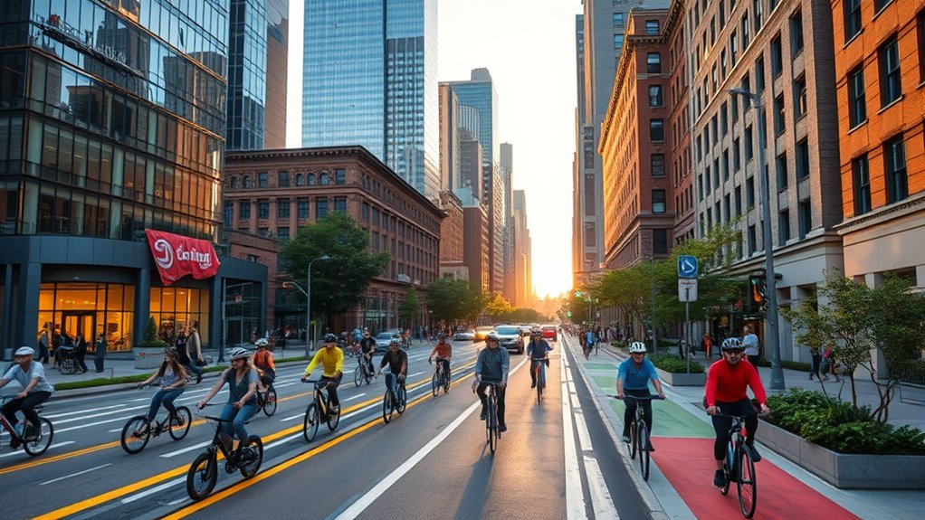 innovative cycling infrastructure integration