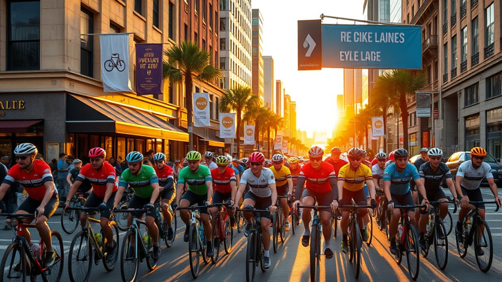 join local cycling initiatives