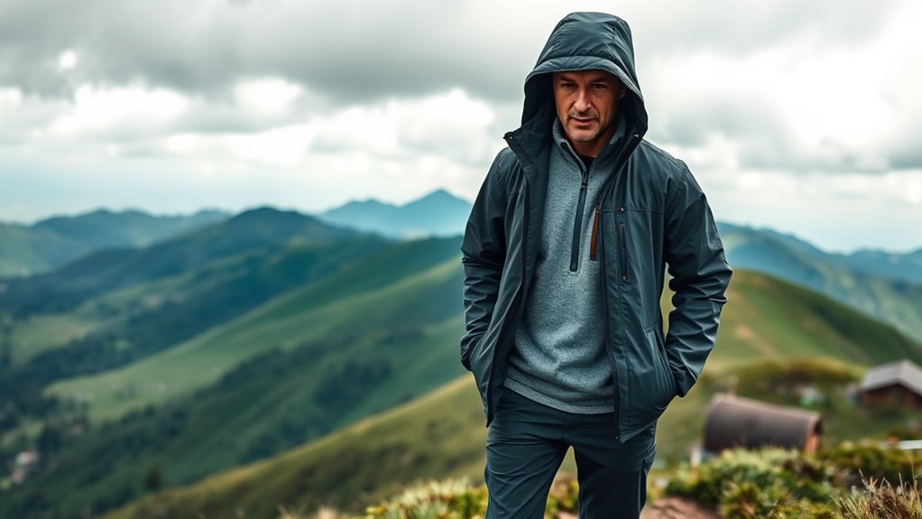 layered climate specific outfits
