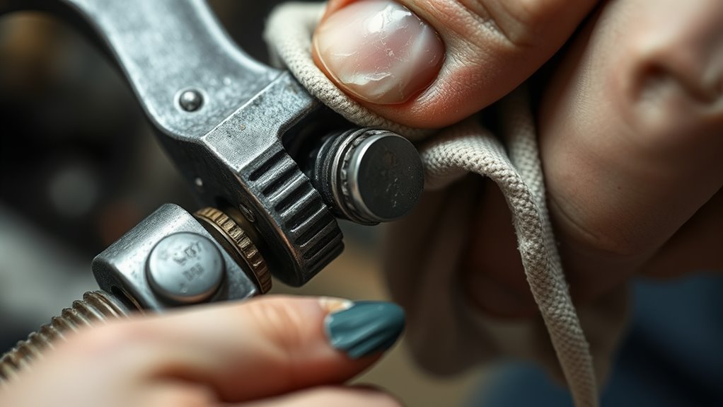 maintain clamps for optimal grip