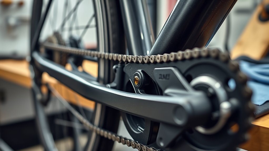 maintain clean lubricated drivetrain