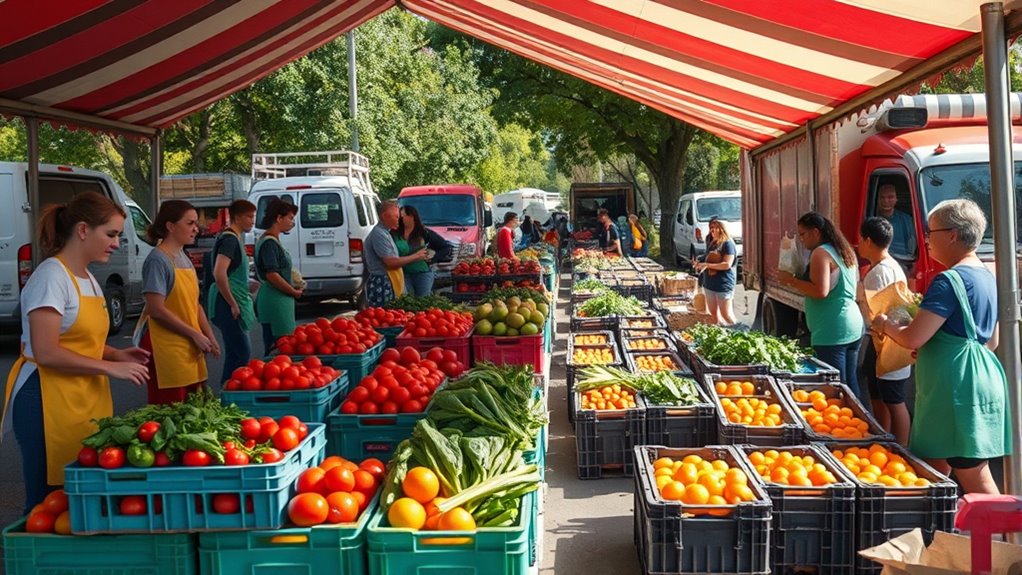 managing food supply points