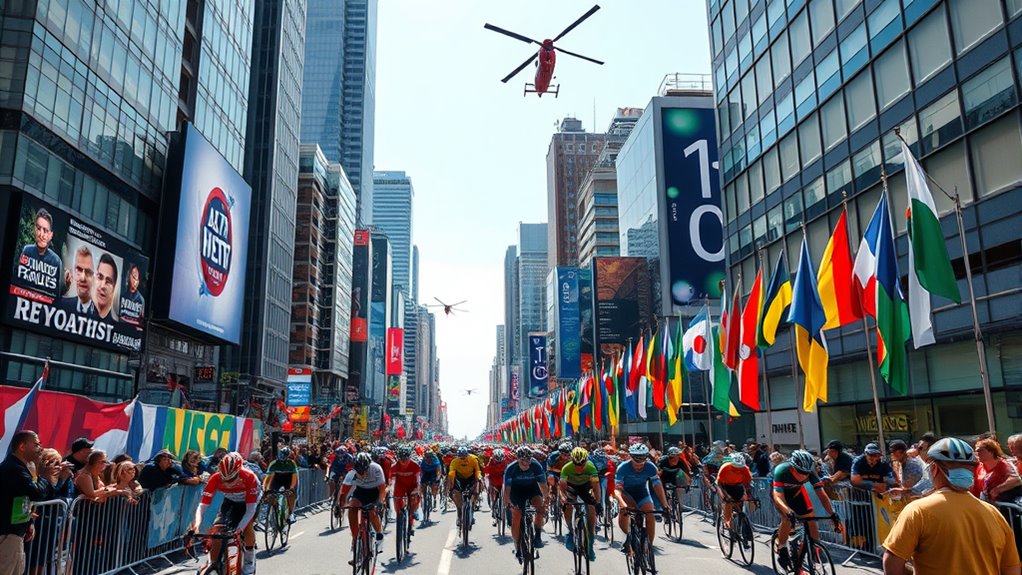 media boosts global cycling popularity