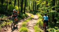 mountain biking trail manners