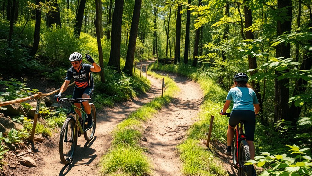 mountain biking trail manners
