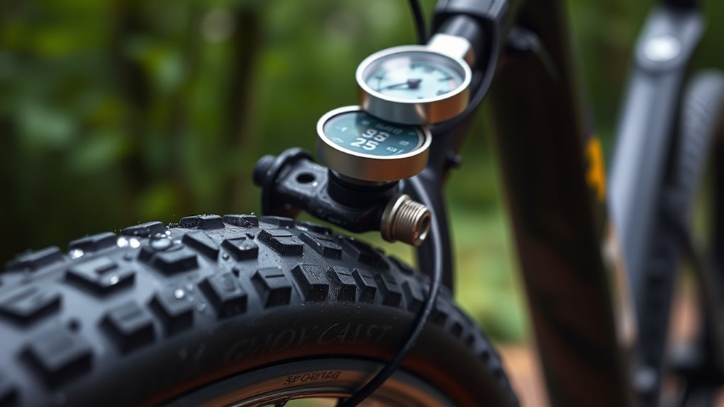 optimal tire pressure benefits cycling