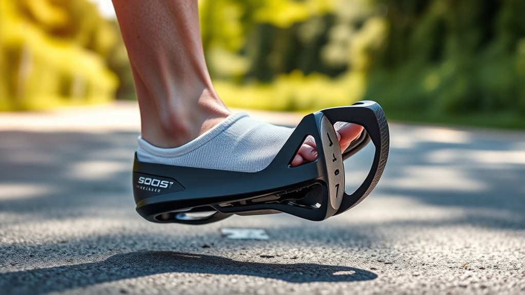 optimize cleat foot angles