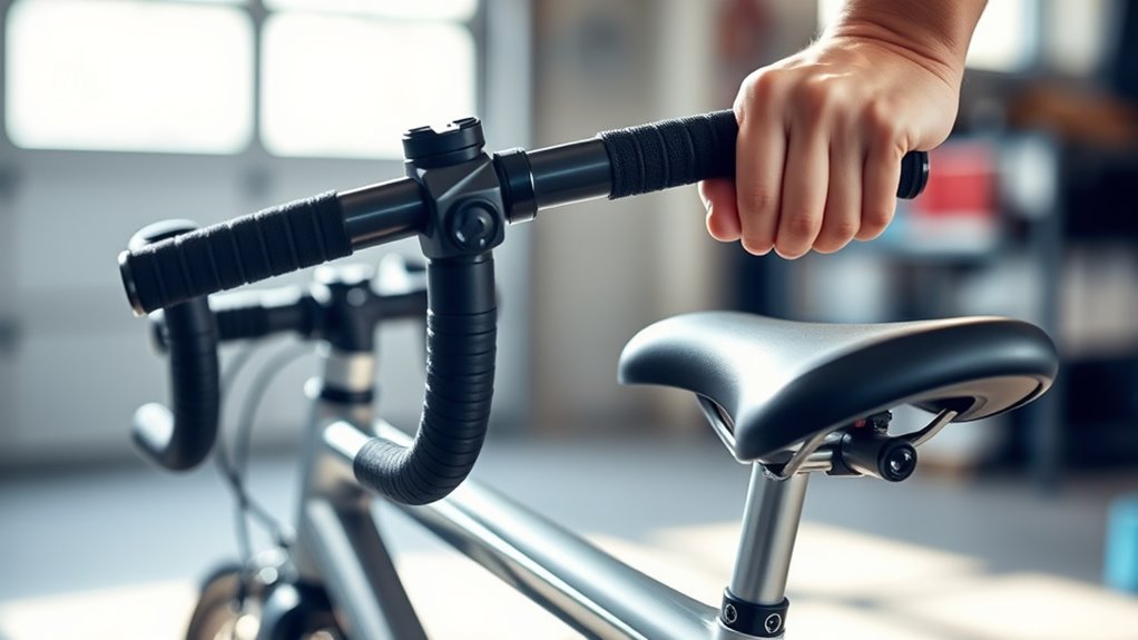 optimize handlebar ergonomics