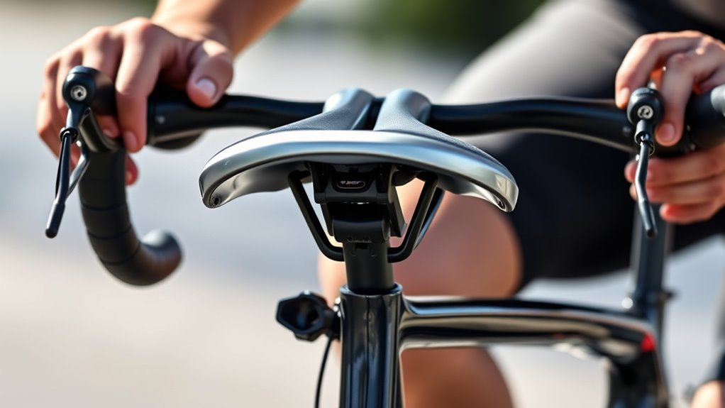 optimize saddle position for pedaling