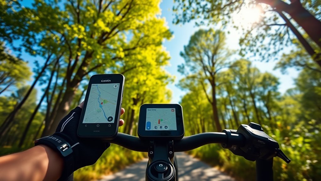 optimized multi gnss cycling navigation