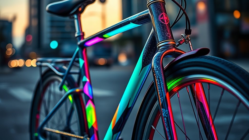 personalized bicycle art techniques