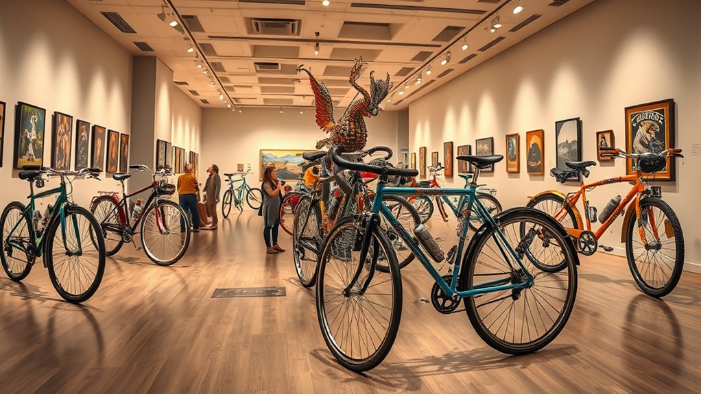 personalized bicycle artworks
