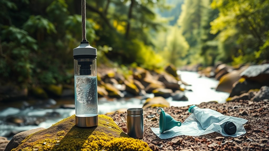 portable on the go water filters