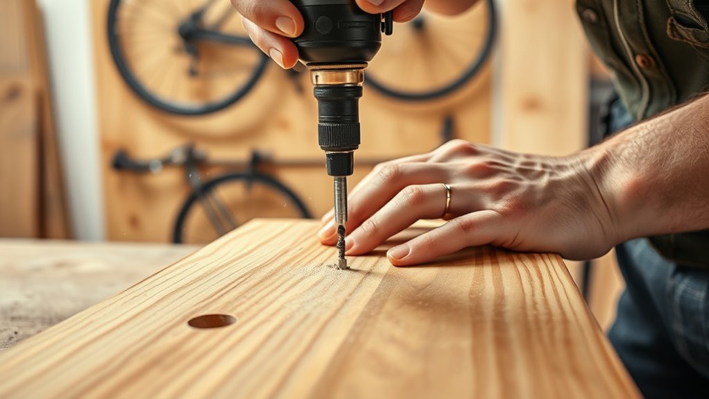 precise drilling and sanding