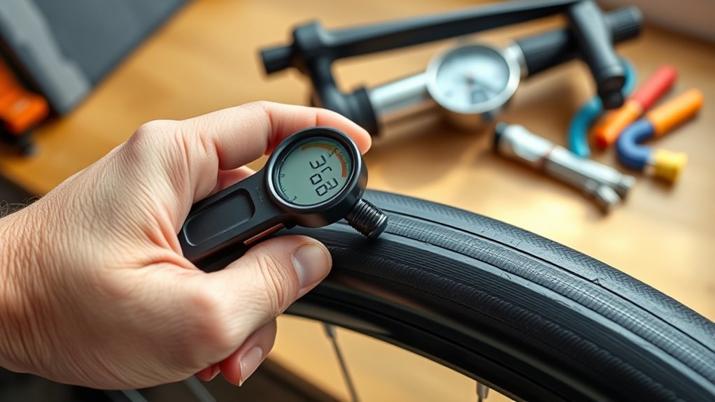 precise tire pressure control